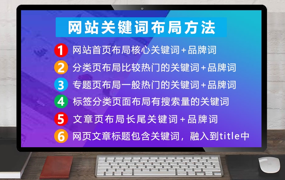 網站關鍵詞布局必須方法總結